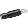 Złącze PAD fi8,8 do trwałego montażu, płyta 18mm czarny