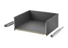 Szuflada LEGRABOX antracyt L-450 wys.F (wstepnie zmontowana)  