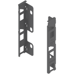 Uchwyt drewnianej ścianki tylnej LEGRABOX wys. K (144mm) ZB7K000S Antracyt Mat