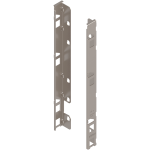 Uchwyt drewnianej ścianki tylnej LEGRABOX wys. F (257mm) ZB7F000S Niklowan.