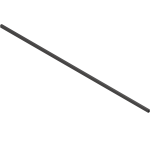 Reling poprzeczny LEGRABOX długość=1080 mm - ZR7.1080U