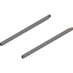 Reling podłużny MERIVOBOX długość=450 mm - ZR4.450RS.E
