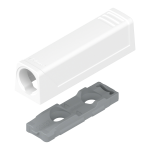 Adapter TIP-ON do drzwi, wersja standardowa, prosty - 956.1201