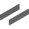 MERIVOBOX BOXCAP, dł.=450 mm, P + L, wysokość E, antracyt mat - ZL4.450S.E 