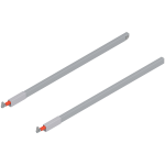 Reling podłużny (górny) TANDEMBOX L-650 mm - ZRG.587RSIC (szary) 