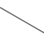 Reling poprzeczny MERIVOBOX, długość=1059 mm - ZR4.1059U