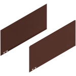 LEGRABOX Element dekoracyjny, wysokość F (241 mm),  P + L - 770F500AS