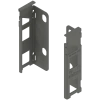 Uchwyt drewnianej ścianki tylnej LEGRABOX wys. M (106mm), ZB7M000S, P + L -  antracyt mat