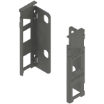 Uchwyt drewnianej ścianki tylnej LEGRABOX wys. M (106mm), ZB7M000S, P + L -  antracyt mat