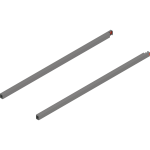 Reling podłużny MERIVOBOX długość=600 mm - ZR4.600RS.E