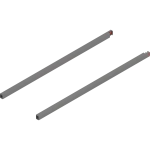 Reling podłużny MERIVOBOX długość=600 mm - ZR4.600RS.E