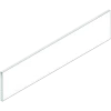 MERIVOBOX element dekoracyjny - bok, wysokość E (95 mm), dł.=500 mm, Szkło - ZE4M410G
