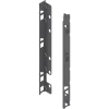 Uchwyt drewnianej ścianki tylnej LEGRABOX wys. F (257mm) ZB7F000S, antracyt mat