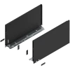 770F4502S Z R+L V1 CS-M Bok szuflady LEGRABOX, wysokość F (241 mm), dł.=450 mm, lewy/prawy, do LEGRABOX pure+czarny carbon mat*P/U: 1/5
