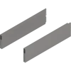 ZL4.400S.E BXCA MP 10IG-M MERIVOBOX BOXCAP, dł.=400 mm, wysokość E, lewy/prawy+szary indium mat*P/U: 10