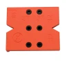 Szablon do podpórek z regulacją półki 3x32mm