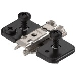 Prowadnik 174H7100E krzyżakowy EXPANDO  z Euro + kołek rozporowy 0 mm Clip Onyks