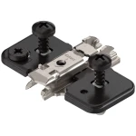 Prowadnik 174H7100E krzyżakowy EXPANDO  z Euro + kołek rozporowy 0 mm Clip Onyks