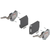 Zestaw siłowników AVENTOS HK-S20K2C00.06 ciemnoszary
