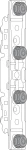 Mocowania frontu do AVENTOS HS,HK i HL 20S42T1 fronty drewniane, EXPANDO T