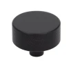 Gałka meblowa 2464-33PB12 Czarny Mat - 33mm