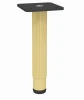 Noga do mebli Z-4620-150RA1.A2-P61 -ANODA  ZŁOTA- CZARNY MAT