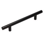  Uchwyt relingowy RE10 rozstaw 128 mm Czarny Mat 