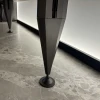 Lancia nóżka regulowana piramidalna, brązowo-grafitowy metalik,  wysokość  230mm ( z regulacją do 15 mm)