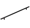  Uchwyt relingowy RE10 rozstaw 416 mm Czarny Mat
