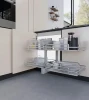 INOXA SYSTEM NAROŻNY COMPACT ELEMENT MONTAŻOWY 60 GRAFIT  FE839-60AR