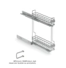 INOXA CARGO MINI UNICA CR 20 P.W. BLUM K-10S03/20-45PCRSGK