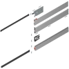 801P800E.L3 REVEGO uno, V1, Prowadnica kieszeniowa Zestaw, dł.=800 mm, l.+Aluminium*P/U: 1