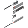 801P450E.R3POCKET R EV1 REVEGO uno, Prowadnica kieszeniowa Zestaw, dł.=450 mm, p.+Aluminium*P/U: 1