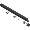 802L1200DR3LT R S REVEGO duo, Szyna Zestaw, do szerokość wewnętrzna rozwiązania: 1200 mm, p.+czarny*P/U: 1