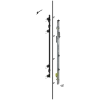 REVEGO uno, Listwa synchronizacyjna zawiasów Zestaw, do Wysokość kieszeni 1507–1656 mm, p.+cynkowana*P/U: 1