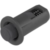993.0530 DI-PU V100 TGR Dystans Blum, Ø 5 mm, Szczelina frontu 2.6 mm, nawiercić, wysokość: 2.6 mm+ciemnoszara*P/U: 100/1000