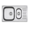 FRANKE ZLEWOZMYWAK PXN651 78 STALOWY JEDWAB 101.0251.314 BRAK ODPŁYWU