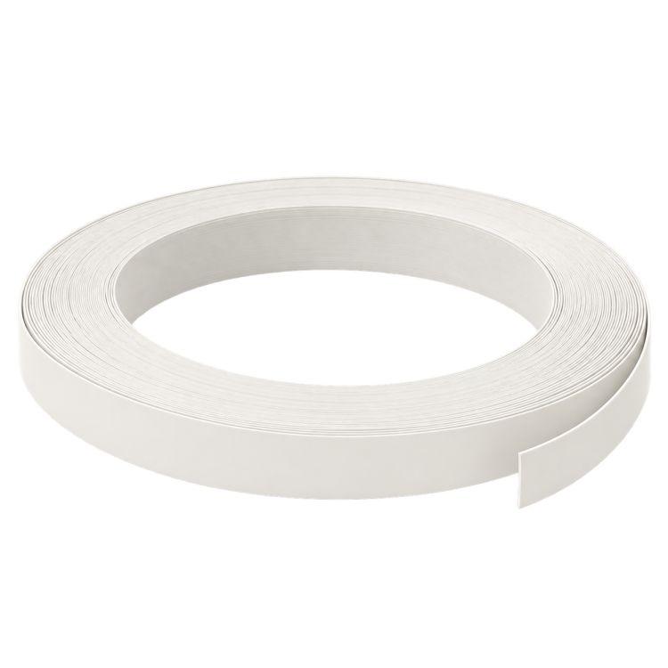 Biała matowa taśma ABS REHAU.png