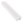 Led profil wpuszczany INLINE MINI XL + klosz mleczny -Biały 2m.