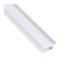 Led profil wpuszczany INLINE MINI XL + klosz mleczny -Aluminium 3m. 