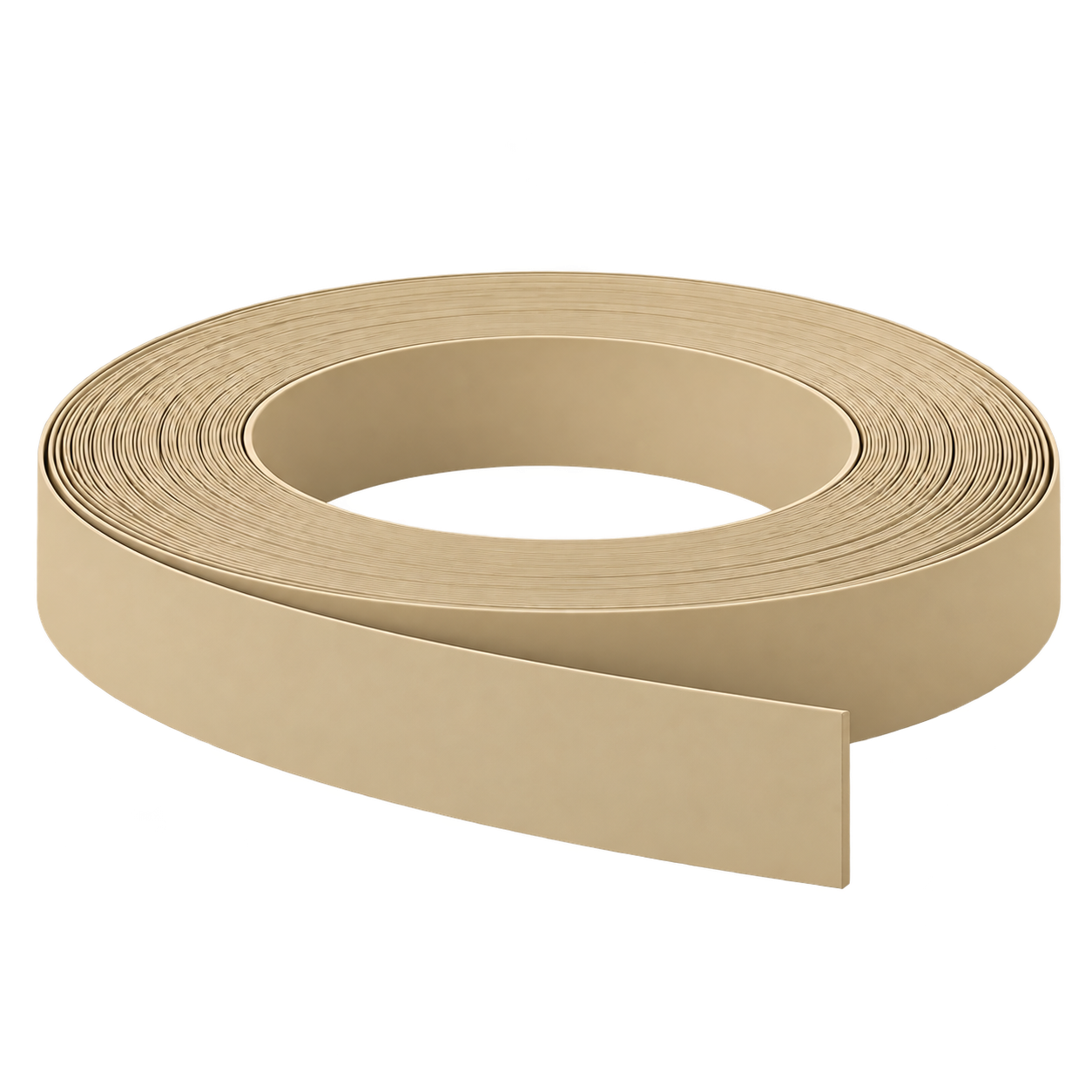 Obrzeże meblowe U125 st9 - Żółty Piaskowy 43x2 mm