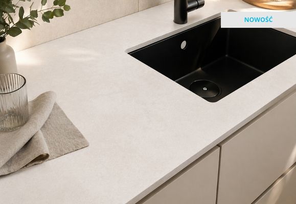SINK MF Już dostępny w blacie wiórowym 20 mm